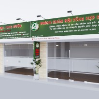 Thiết kế biển quảng cáo phòng khám nội tổng hợp & ung bướu  